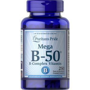 Витамин В-50 комплекс, Vitamin B-50® Complex, Puritan's Pride, 250 каплет