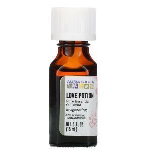 Афродизиак, Love Potion, Aura Cacia, жасмин и сандал, 15 мл (Default)