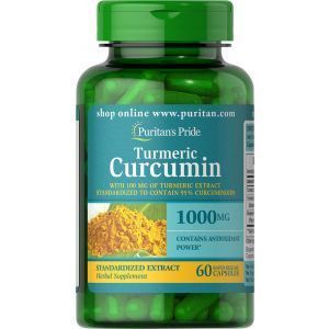 Puritan's Pride, Turmeric Curcumin 1000 mg with Bioperine 5 mg, 60