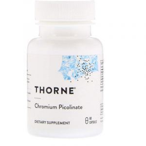 Хром пиколинат, Chromium Picolinate, Thorne Research, 60 капсул (Default)