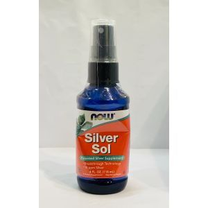 Гидрозоль серебра спрей, коллоидное серебро, Silver Sol, Now Foods, 118 мл