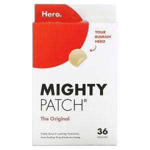Пластырь от прыщей, Mighty Patch, Hero Cosmetics, оригинал, 36 шт