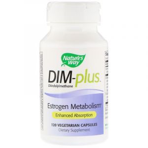 Метаболизм эстрогенов, DIM-plus, Estrogen Metabolism, Nature's Way, 120 капсул (Default)