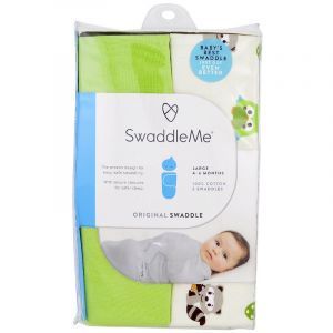 Пеленки для МЛАДЕНЦЕВ 4-6 месяца, Swaddle Me, Original Swaddle, Summer Infant, 2 пеленки (Default)