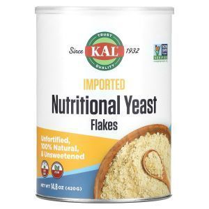 Пищевые дрожжи в хлопьях, Nutritional Yeast, Fine Flakes, KAL, 420 г