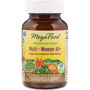 Витамины для женщин 40+, Multi for Women, Mega Food, 60 таблеток (Default)