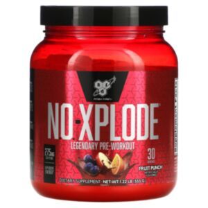 Предтренировочная формула, фруктовый пунш, N.O.-Xplode, BSN, 555 г
