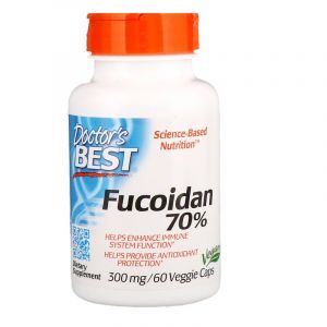Фукоидан 70%, Fucoidan, Doctor's Best, 60 капсул (Default)