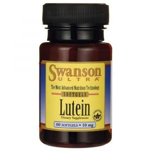 Лютеин, Lutein, Swanson, 10 мг, 60  гелевых капсул