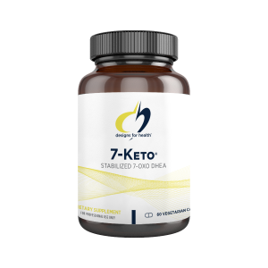7 - кето Дегидроэпиандростерон, 7-Keto, Designs for Health, 100 мг, 60 вегетарианских капсул