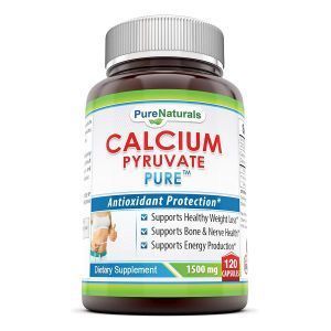 Кальций пируват, Calcium Pyruvate, Pure Naturals, 1500 мг, 120 капсул