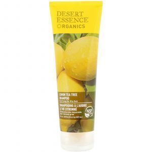Шампунь для волос (лимон-чайное дерево), Shampoo, Desert Essence, Organics, 237 мл (Default)