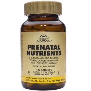 Витамины и минералы для беременных, Multivitamin & Mineral, Solgar, 120 таблеток 