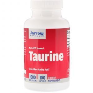 Таурин, Taurine, Jarrow Formulas, 1000 мг, 100 капсул (Default)