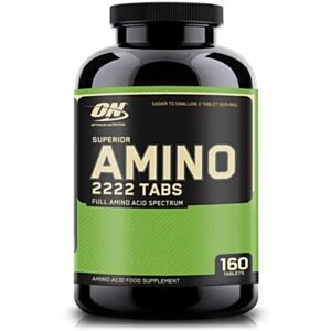 Комплекс аминокислот Амино 2222,  Amino 2222, Optimum Nutrition, 160 таблеток