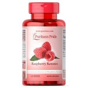 Кетон малины, Raspberry Ketones, Puritan's Pride, 100 мг, 120 капсул