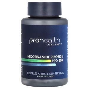 Никотинамид рибозид Pro 300, Nicotinamide Riboside Pro 300, ProHealth Longevity, 300 мг, 30 капсул