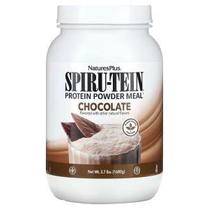 Протеин растительный, Spiru-Tein Protein Powder Meal, NaturesPlus, порошок, вкус шоколада, 1680 г