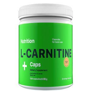 L-карнитин, L-Carnitine, AB PRO Nutrition, 120 капсул