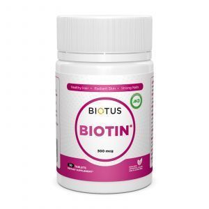 Биотин, биотин, биотус, 300 мкг, 30 таблетка