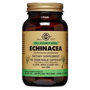 Эхинацея экстракт, Echinacea, Solgar, 100 вегетарианских капсул
