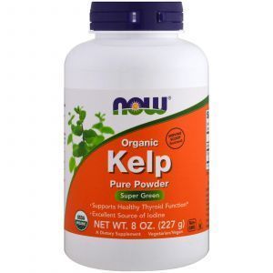 Бурые морские водоросли, Kelp, Now Foods, 227