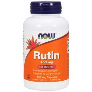 Рутин, Rutin, Now Foods, 450 мг, 100 капсу