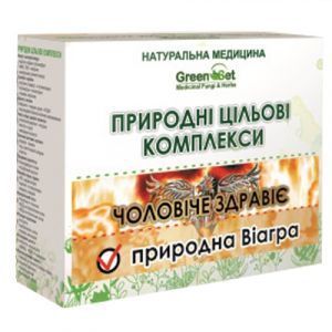 Естественная Виагра - естественный половой стимулятор, GreenSet, природный целевой комплекс, курс 2, растительные препараты, 4 шт