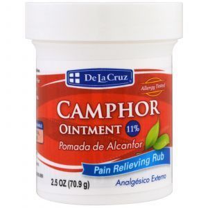 Камфорная мазь, Camphor Ointment, De La Cruz, 70,9 г 