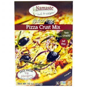 Смесь для выпечки пиццы, Pizza Crust Mix, Namaste Foods, 454 г