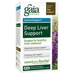 Поддержка печени, Gaia Herbs, 60 капсул