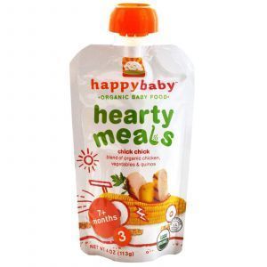 Детское питание из курицы, (Happy Baby, Stage 3, Hearty Meals), Nurture Inc., 113 г 