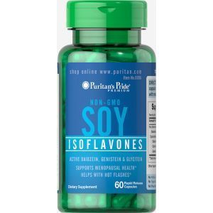 Изофлавоны сои, Soy Isoflavones, Puritan's Pride, 750 мг, 60 капсул