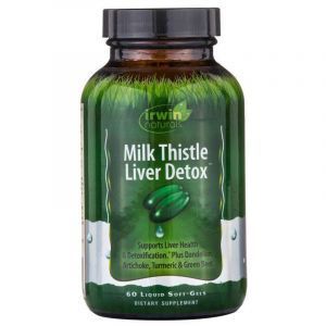 Очистка печени, Milk Thistle Liver Detox, Irwin Naturals, 60 гелевых капсул