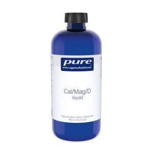 Кальций/Магний/Витамин D в форме жидкости, Cal/Mag/D liquid, Pure Encapsulations, 480 мл