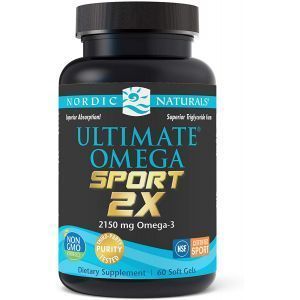 Omega 2X Sport, Nordic Naturals, Ultimate Omega 2X Sport, 2150 мг, 60 капсулалар