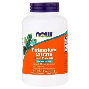 Калий цитрат, Potassium Citrate, Now Foods, 340 г