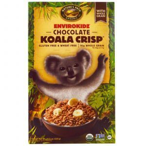 Зерновые снеки с шоколадом, Crisp Cereal, Nature's Path, органик, 325 г