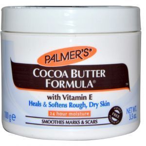 Какао-масло с витамином Е от растяжек, Palmer's,(100 г)