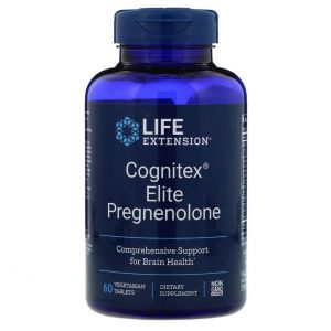 Прегненолон, Pregnenolone, Life Extension, 60 таб.
