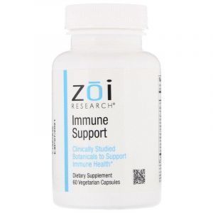 Иммунная поддержка, Immune Support, ZOI Research, 60 вегетарианских капсул