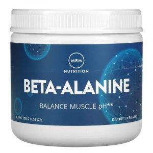 Бета-аланин, Balance Muscle pH, MRM, 200 г