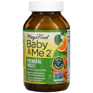 Витамины для беременных 2, Baby & Me 2, MegaFood, 120 таблеток