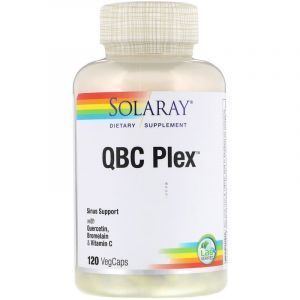 Комплекс от аллергии, QBC Plex, Solaray, 120 капсул