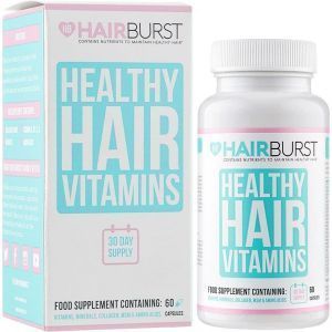 Витамины для роста и укрепления волос, Healthy Hair Vitamins, Hairburst, 60 капсул
