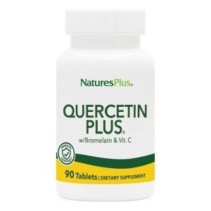 Кверцетин, Quercetin Plus, Nature's Plus, 90 таблеток