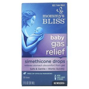 Капли симетикон от детских коликов, Gas Relief, Mommy's Bliss, 30 мл