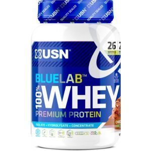 Cывороточный протеин, Blue Lab 100% Whey Premium Protein, USN, премиум-класса, вкус шоколада, 908 г