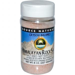 Гималайская каменная соль, Source Naturals, 227 г